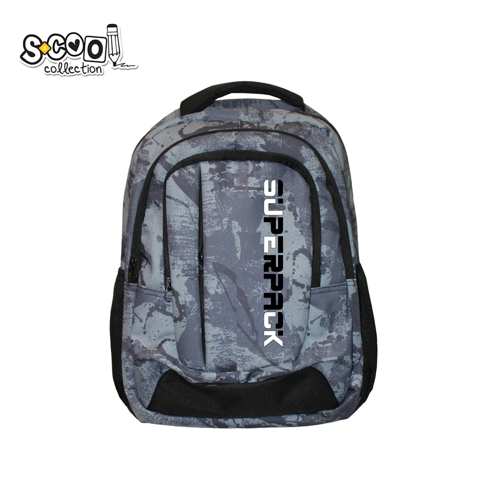 Ghiozdan compartiment laptop, SUPERPACK, 47x33x23 cm - S-COOL