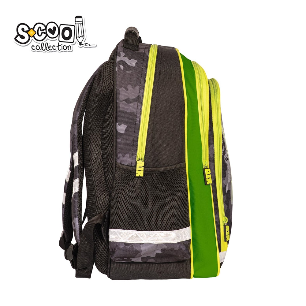 Ghiozdan ergonomic AIR FORCE, 40.5x29x13.5 cm - S-COOL - imagine 3