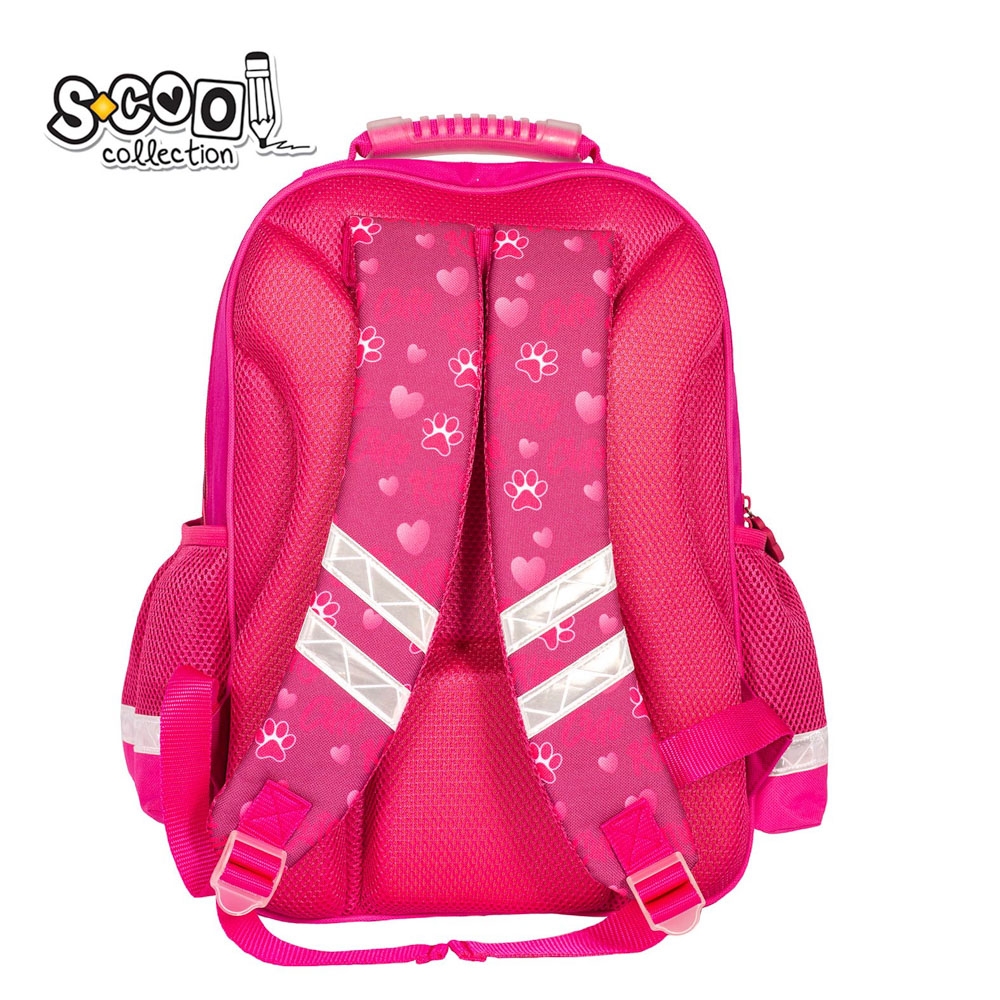 Ghiozdan ergonomic CUTE KITTY, 40.5x29x13.5 cm - S-COOL - imagine 4