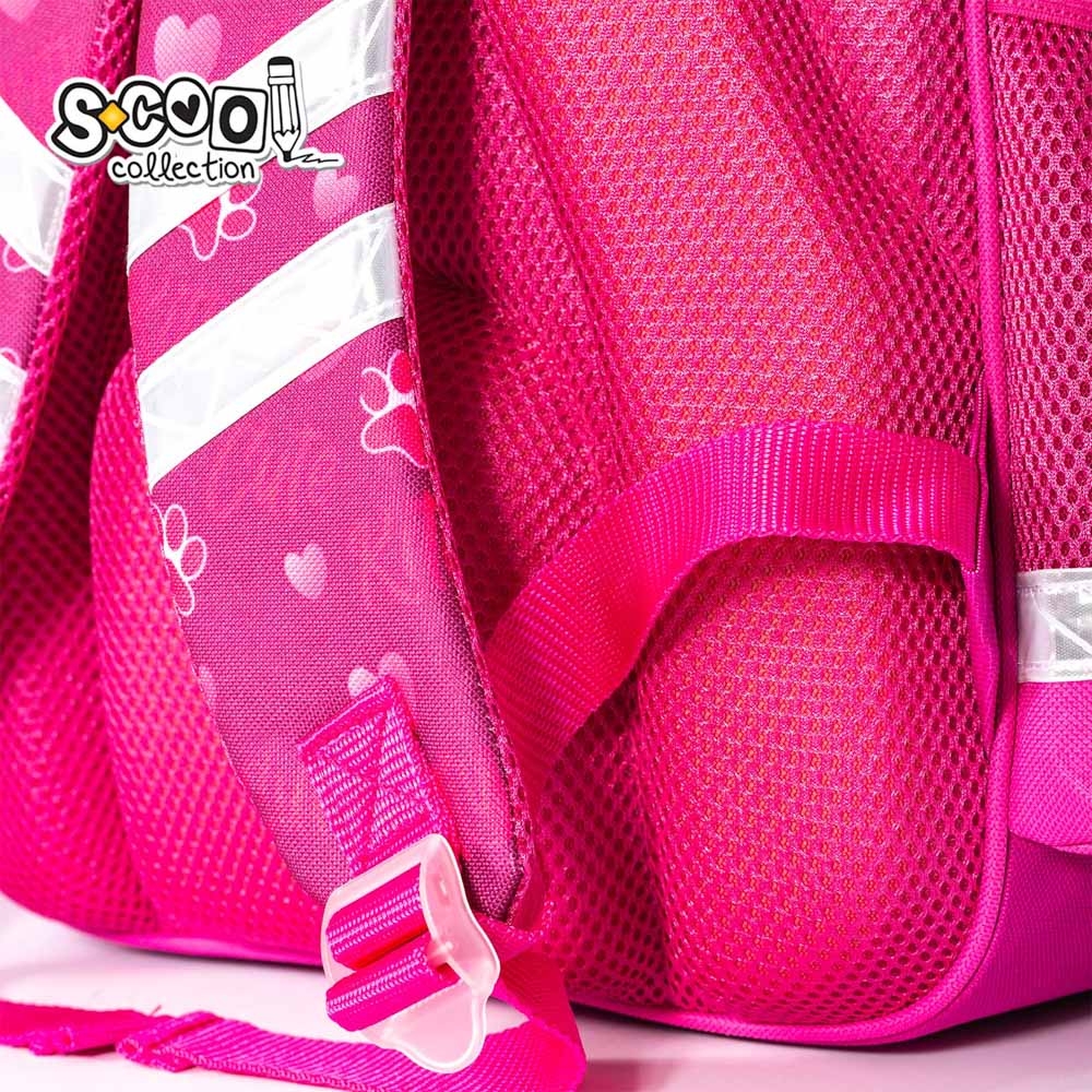 Ghiozdan ergonomic CUTE KITTY, 40.5x29x13.5 cm - S-COOL - imagine 6