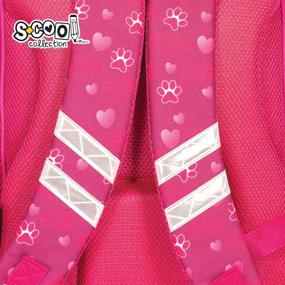 Ghiozdan ergonomic CUTE KITTY, 40.5x29x13.5 cm - S-COOL - imagine 8