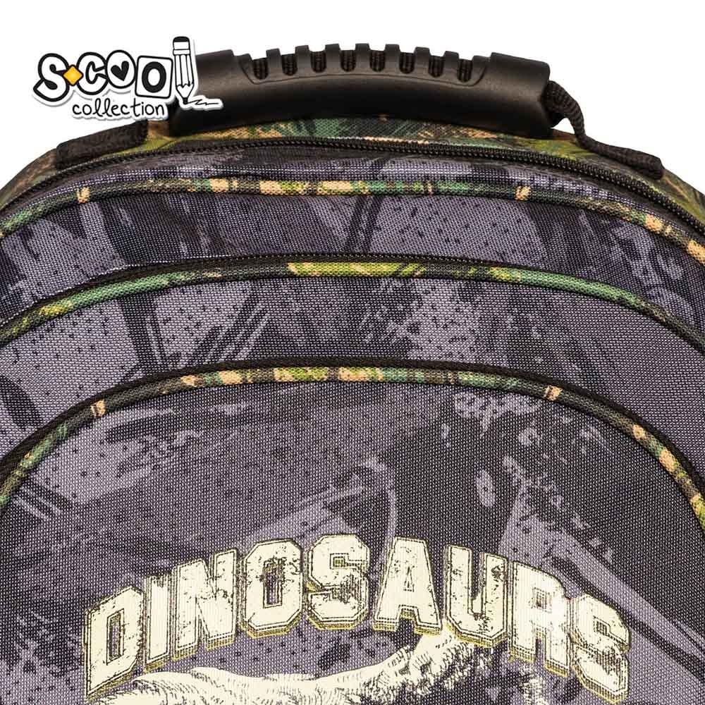 Ghiozdan ergonomic DINO, 40.5x29x13.5 cm - S-COOL - imagine 11