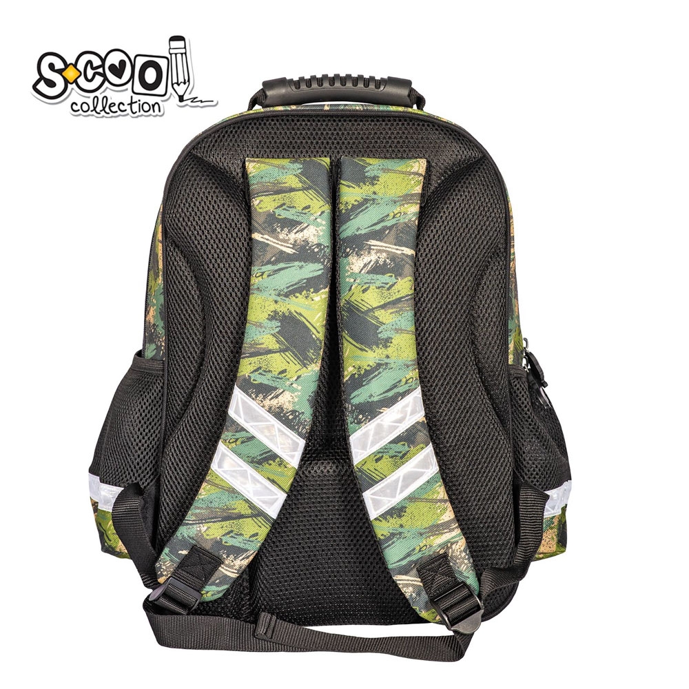 Ghiozdan ergonomic DINO, 40.5x29x13.5 cm - S-COOL - imagine 4