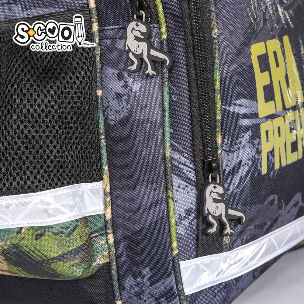 Ghiozdan ergonomic DINO, 40.5x29x13.5 cm - S-COOL - imagine 7