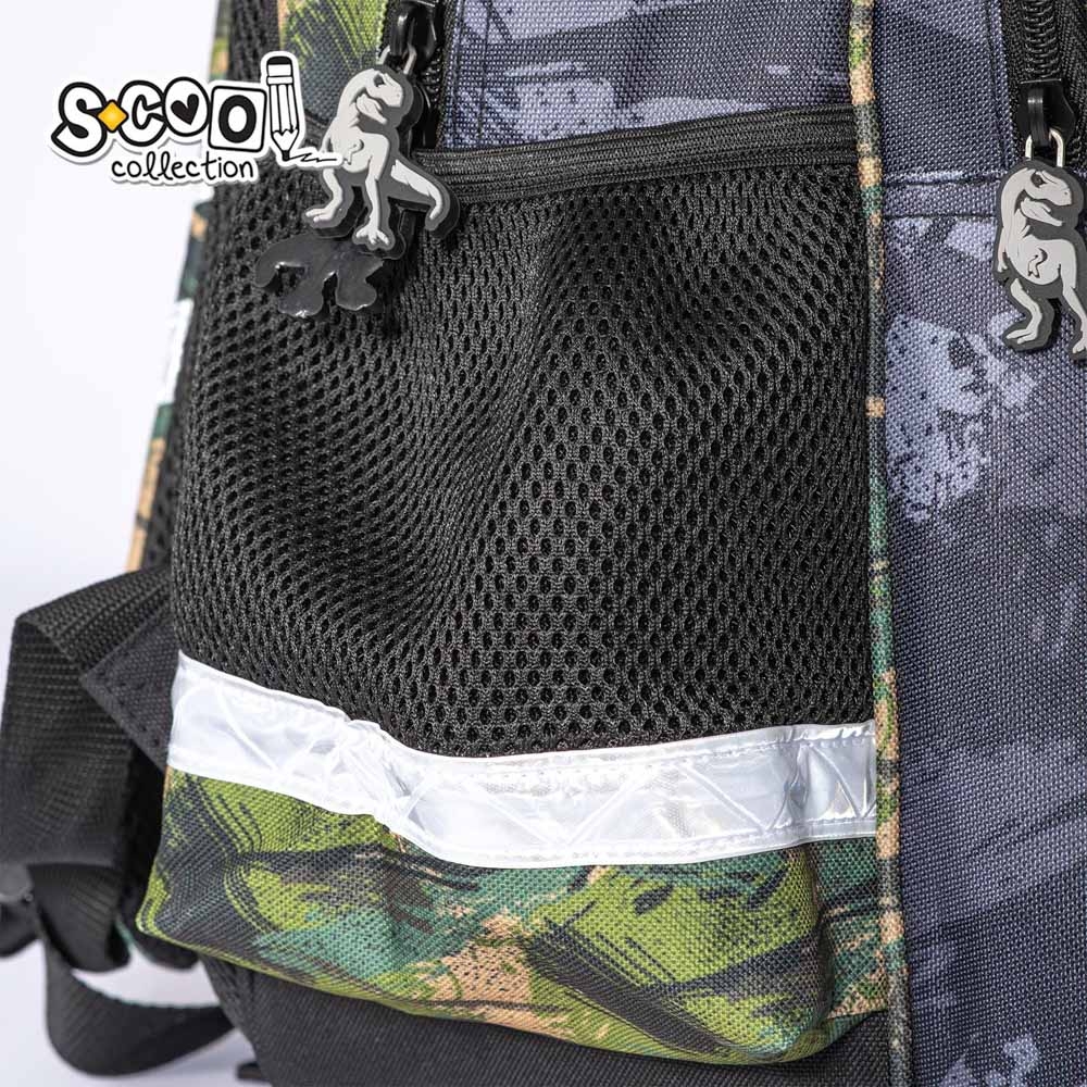 Ghiozdan ergonomic DINO, 40.5x29x13.5 cm - S-COOL - imagine 8