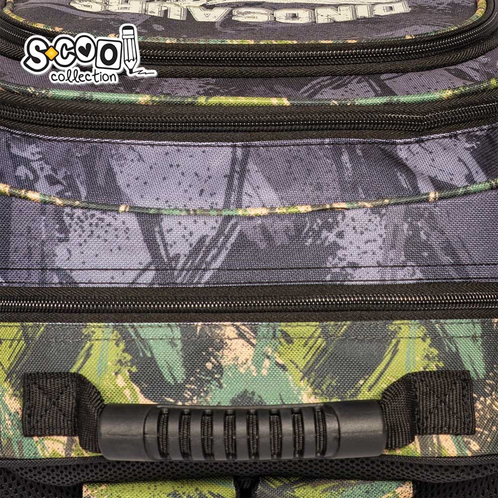 Ghiozdan ergonomic DINO, 40.5x29x13.5 cm - S-COOL - imagine 9