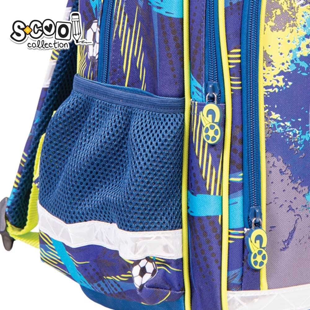 Ghiozdan ergonomic FOOTBALL, 38 cm - S-COOL - imagine 5