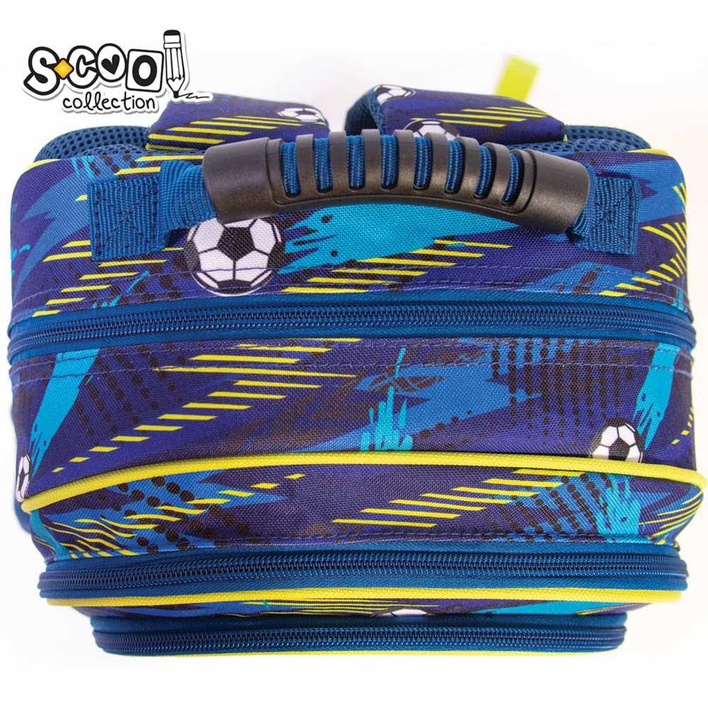 Ghiozdan ergonomic FOOTBALL, 38 cm - S-COOL - imagine 7