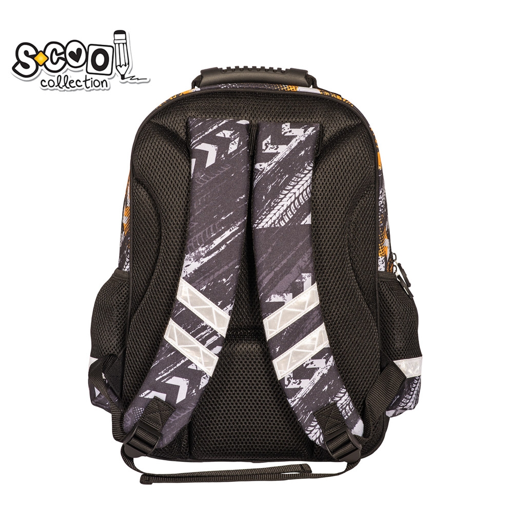 Ghiozdan ergonomic FOOTBALL, 40.5x29x13.5 cm - S-COOL - imagine 4