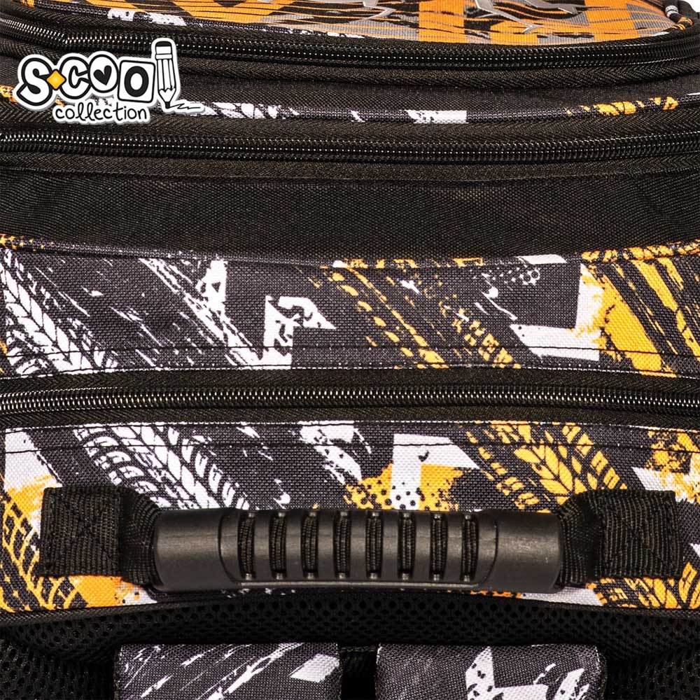 Ghiozdan ergonomic FOOTBALL, 40.5x29x13.5 cm - S-COOL - imagine 9