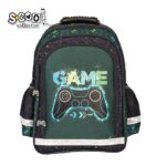 Ghiozdan ergonomic GAME, 40.5x29x13.5 cm - S-COOL