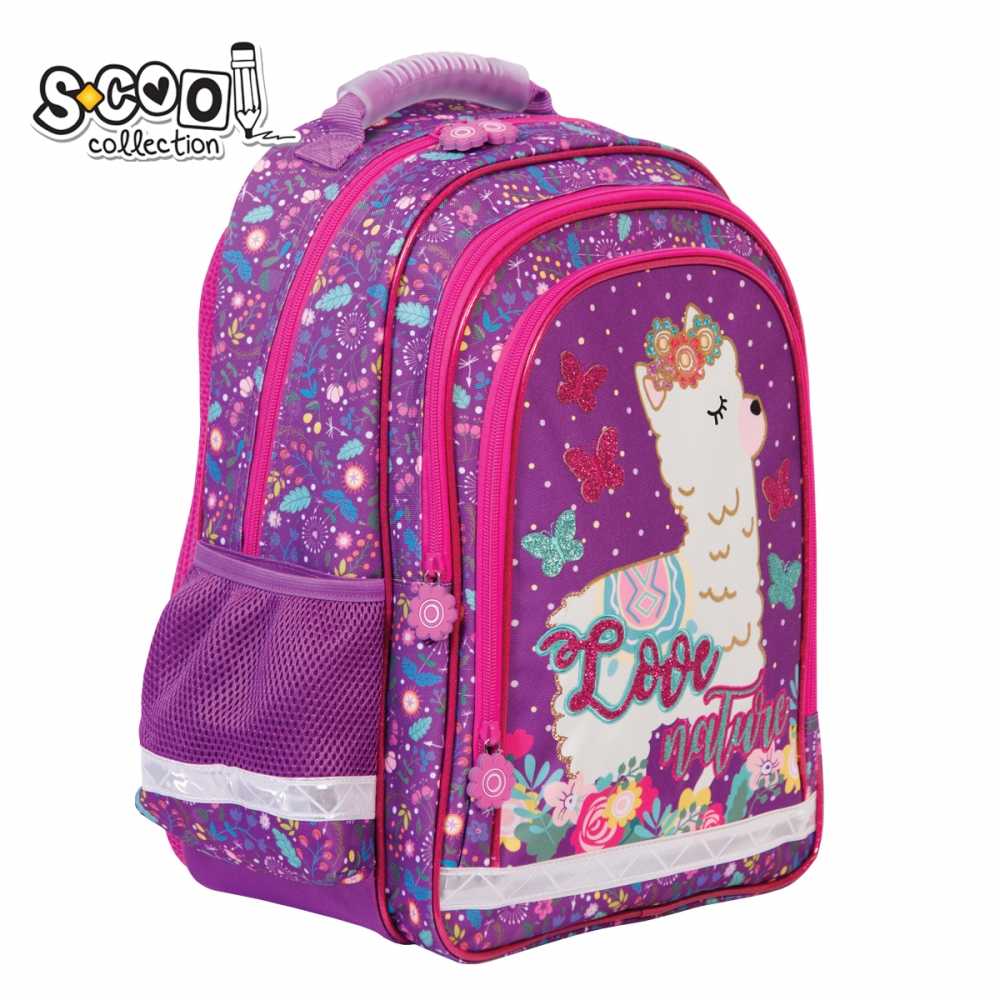 Ghiozdan ergonomic LOVE NATURE, 38 cm - S-COOL - imagine 2