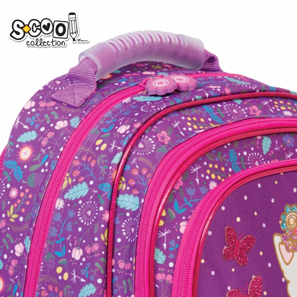 Ghiozdan ergonomic LOVE NATURE, 38 cm - S-COOL - imagine 7