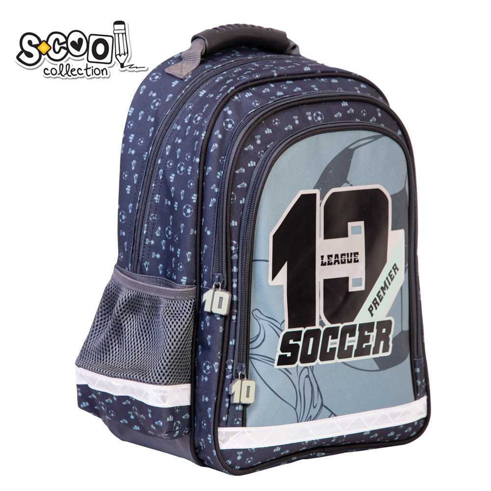 Ghiozdan ergonomic SOCCER, 38 cm - S-COOL - imagine 2