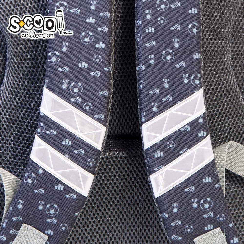 Ghiozdan ergonomic SOCCER, 38 cm - S-COOL - imagine 7