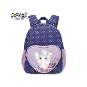 Ghiozdan gradinita ELEPHANT - fetite, 31 cm - S-COOL