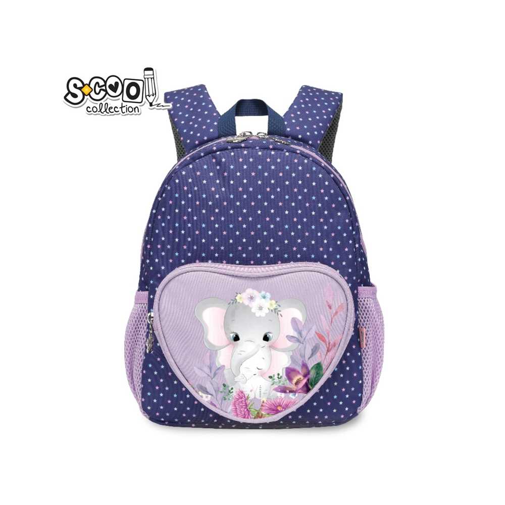 Ghiozdan gradinita ELEPHANT - fetite, 31 cm - S-COOL