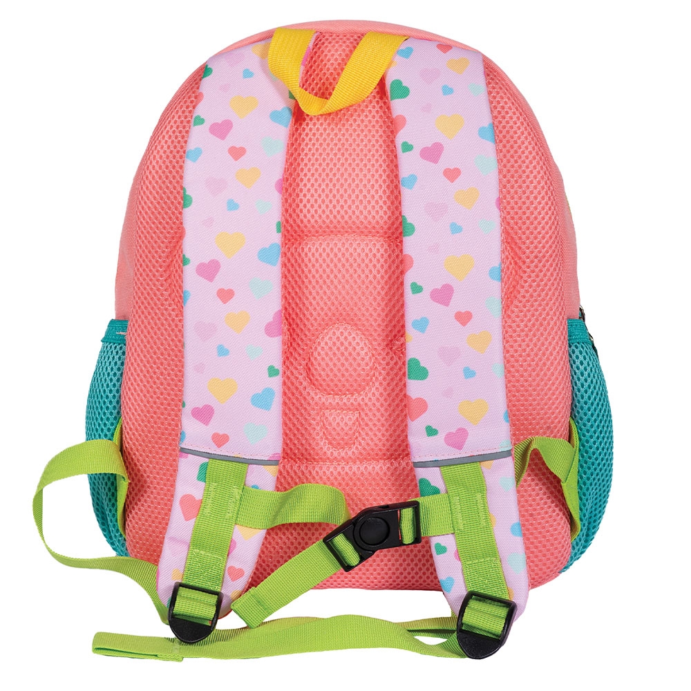 Ghiozdan gradinita HEARTS, 31x24x9 cm - S-COOL - imagine 2