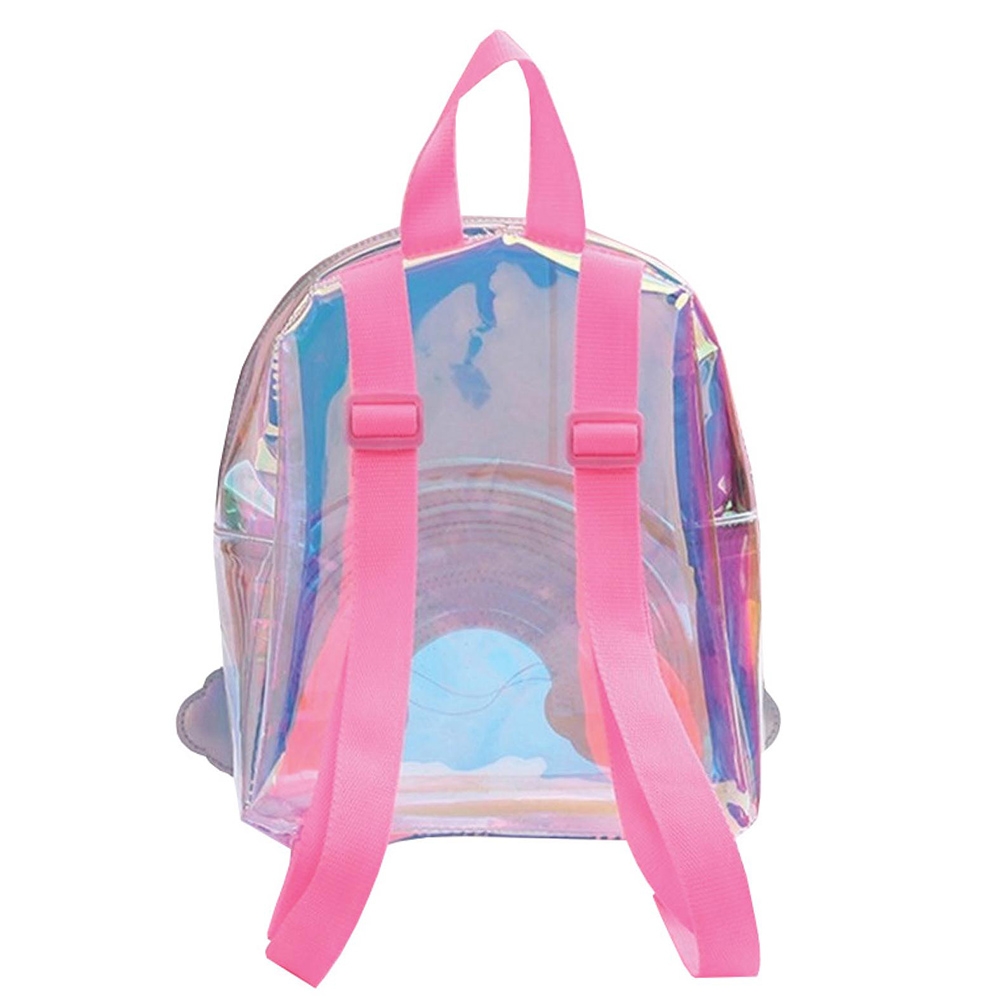 Ghiozdan gradinita transparent RAINBOW, 20x26x13 cm - S-COOL - imagine 2