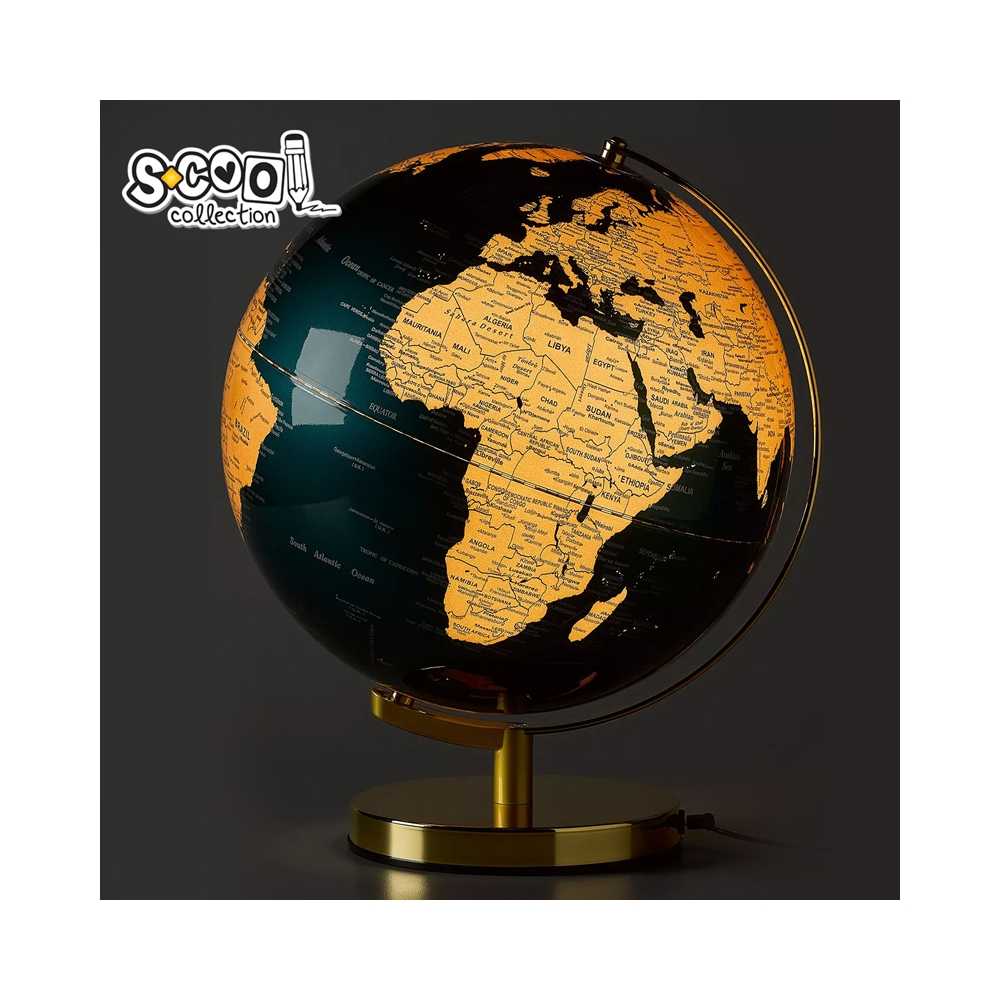 Glob pamantesc cu lumina, lux, 25 cm - S-COOL - imagine 2