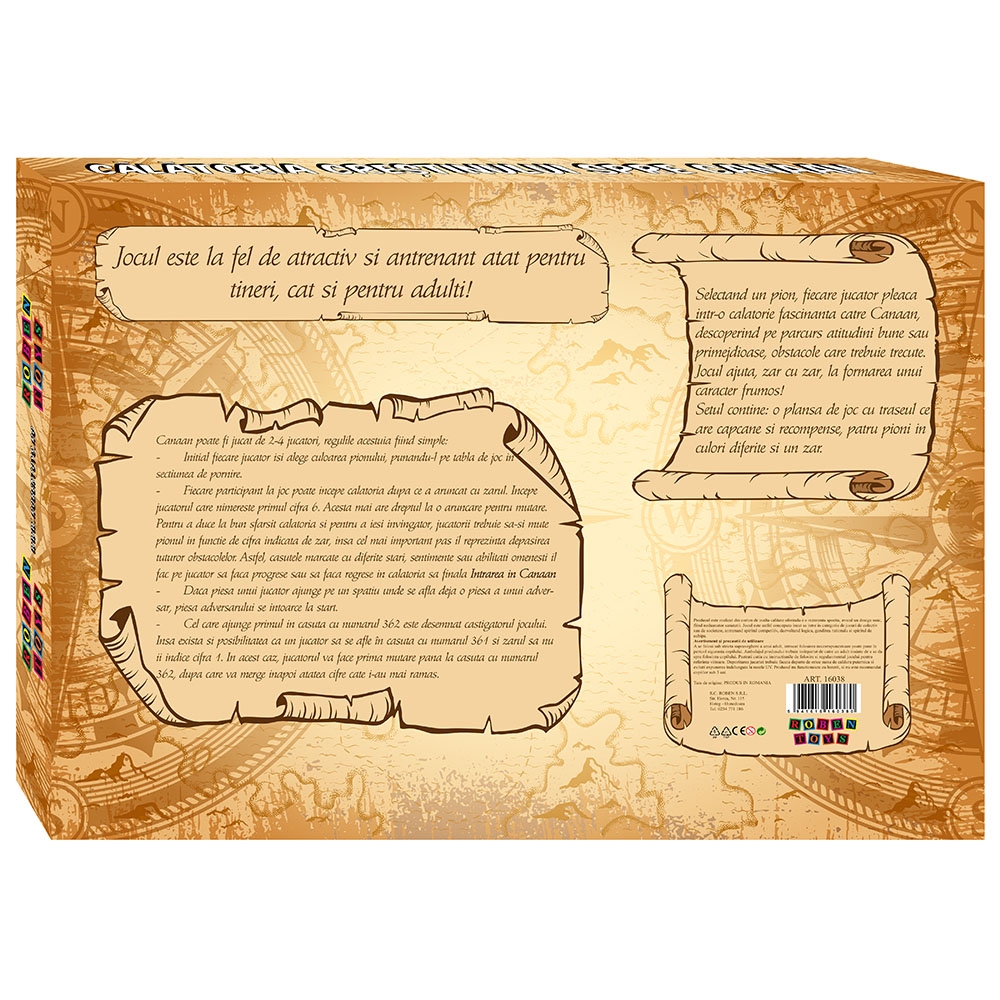 Joc Calatoria Crestinului spre Canaan - ROBENTOYS - imagine 3