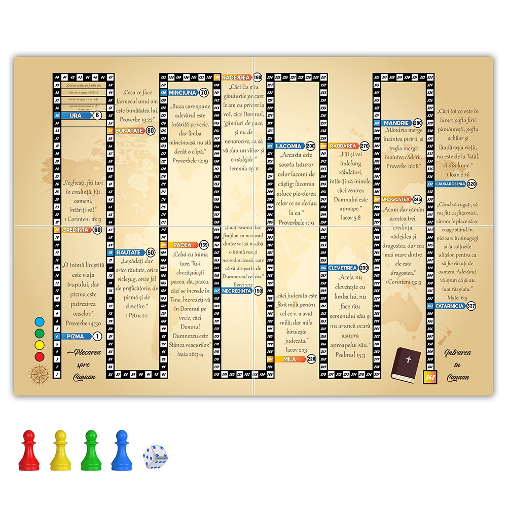Joc Calatoria Crestinului spre Canaan - ROBENTOYS - imagine 4