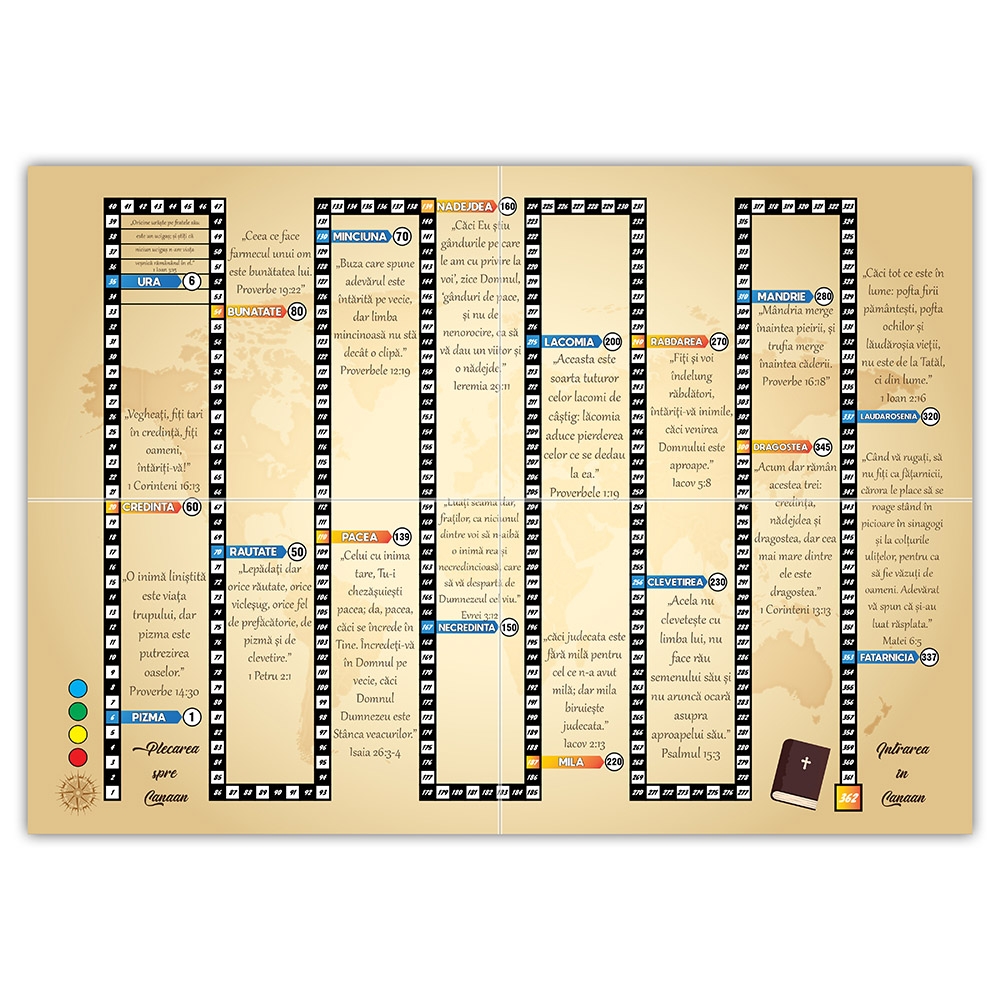 Joc Calatoria Crestinului spre Canaan - ROBENTOYS - imagine 5