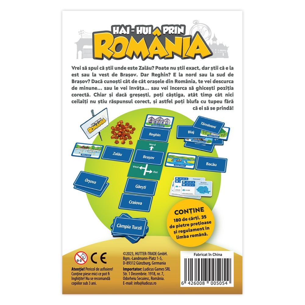 Joc educativ, Hai Hui prin Romania - HUCH - imagine 3