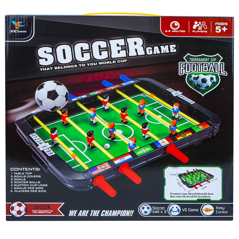 Joc foosball, 36x35x5.5 cm - imagine 3