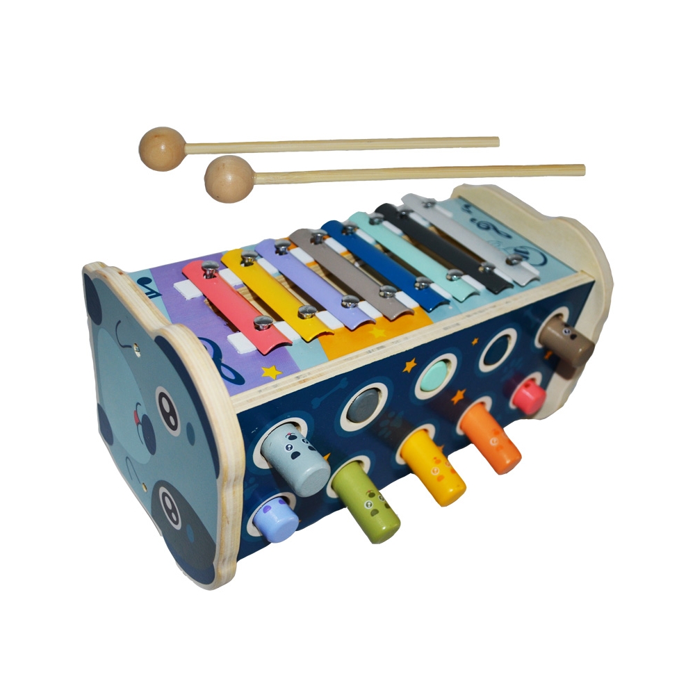 Jucarie 2 in 1, din lemn - imagine 3