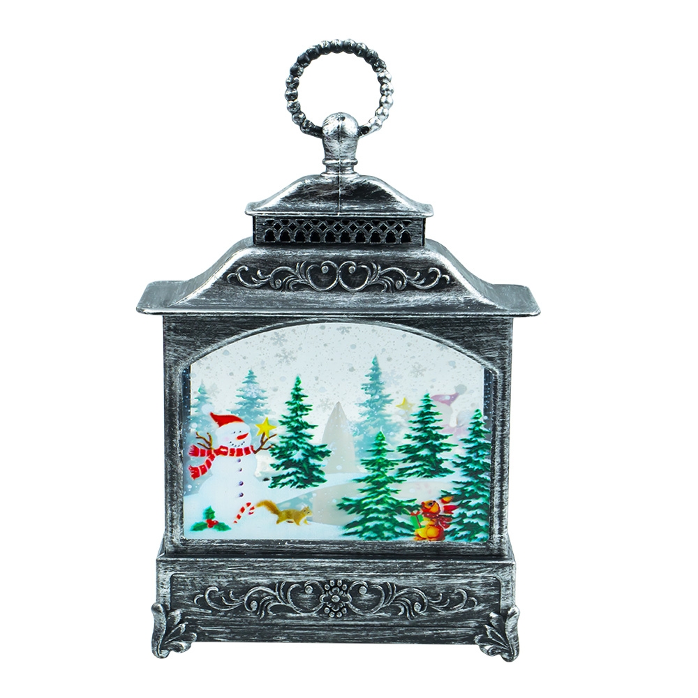 Lumanare ornamentala - Felinar, cu candela - imagine 3