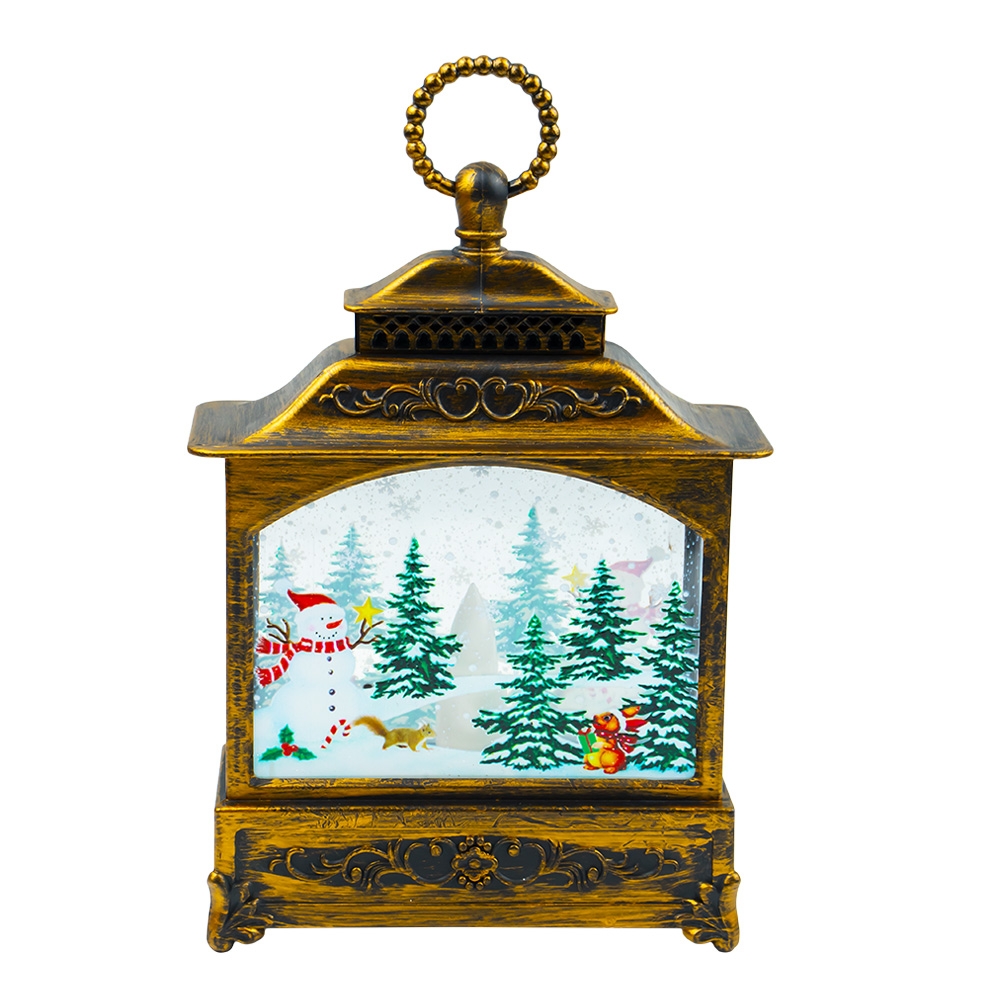 Lumanare ornamentala - Felinar, cu candela - imagine 4