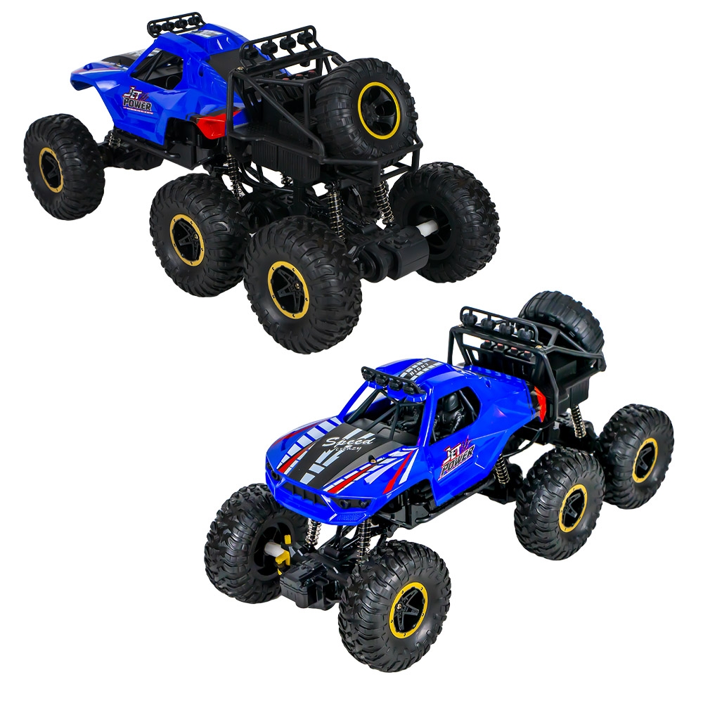 Masina - Jeep cu RC, cu 6 roti - imagine 3