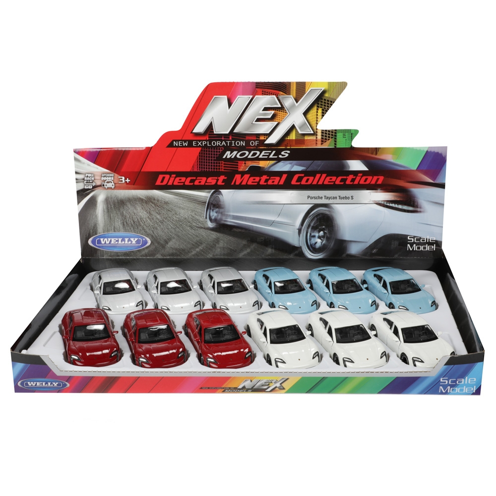 Masina Porsche Taycan Welly - Toi-Toys - imagine 2