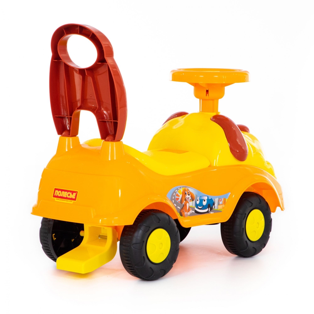 Masinuta - Leva 2:1, fara pedale, 56x27,5x28,5 cm, Polesie - imagine 4