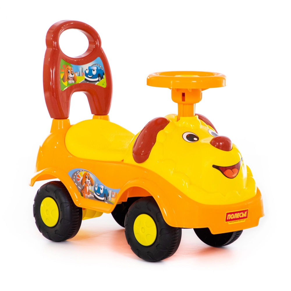 Masinuta - Leva 2:1, fara pedale, 56x27,5x28,5 cm, Polesie - imagine 6