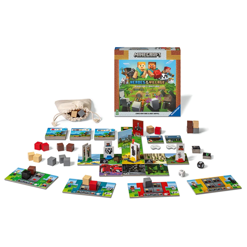 Minecraft Heroes of the Village, multulingv, 7+ ani - RAVENSBURGER - imagine 2