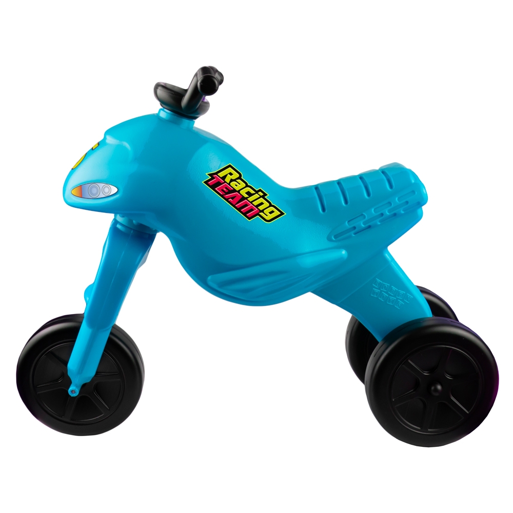 Motocicleta fara pedale, albastru deschis - ROBENTOYS - imagine 2