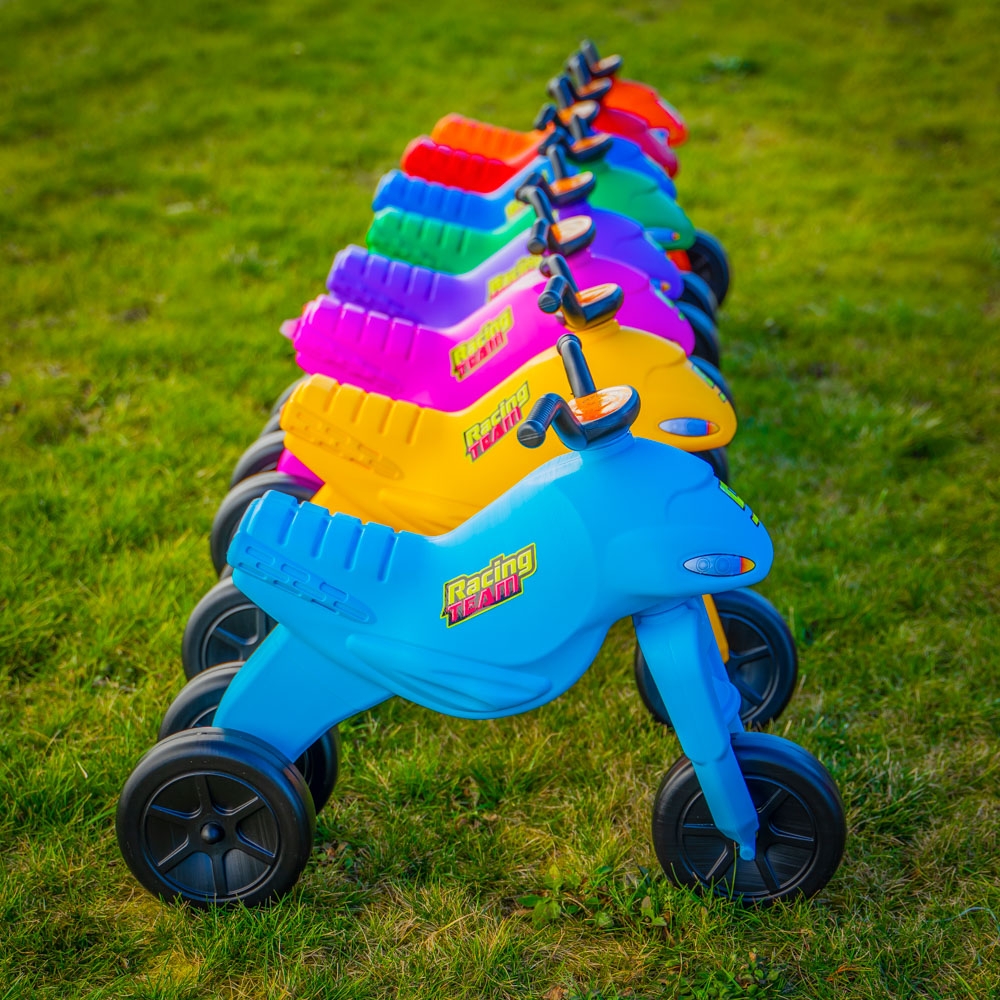 Motocicleta fara pedale, roz - ROBENTOYS - imagine 5