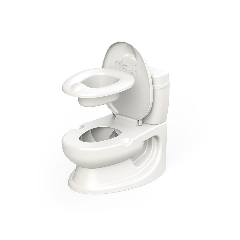 Olita tip WC, cu sunet, alb, 28x39x38cm - Dolu - imagine 3