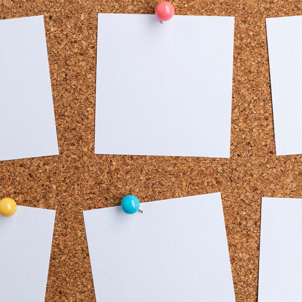 Panou pluta, rama lemn, 50x70 cm - OFFISHOP - imagine 4