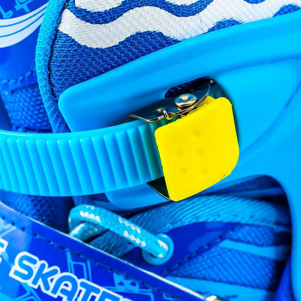 Patine cu rotile, PVC, marimea S - imagine 7