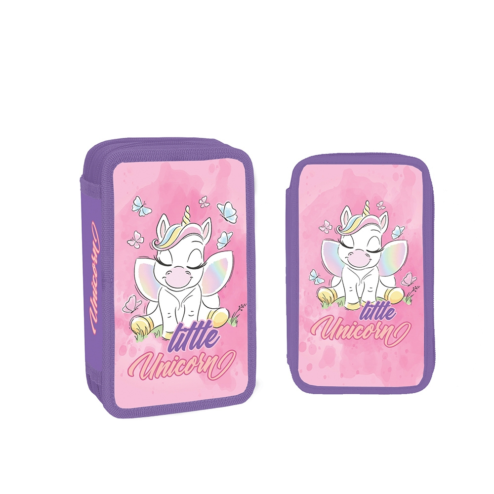Penar echipat, 2 fermoare, 29 piese, LITTLE UNICORN - S-COOL - imagine 2