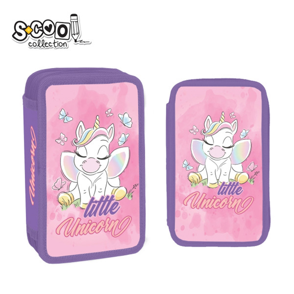 Penar echipat, 2 fermoare, 29 piese, LITTLE UNICORN - S-COOL