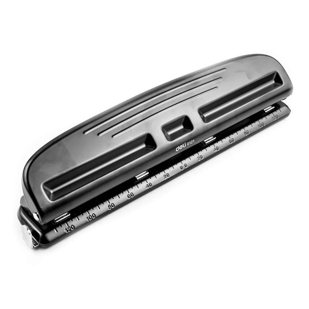 Perforator 4 perforatii, 10 coli - DELI - imagine 4