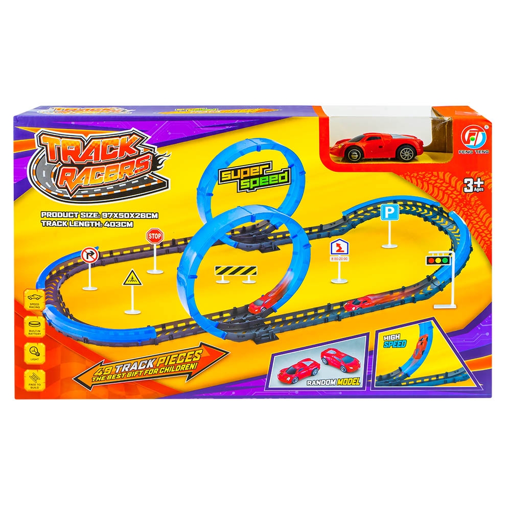 Pista cu bucla 360° + masinuta - imagine 3