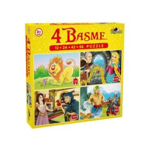 Puzzle 4 Basme Mari 12, 24, 42, 56