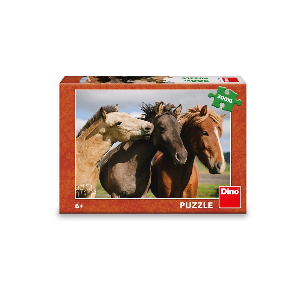 Puzzle Cai, 300 piese - DINO TOYS - imagine 2