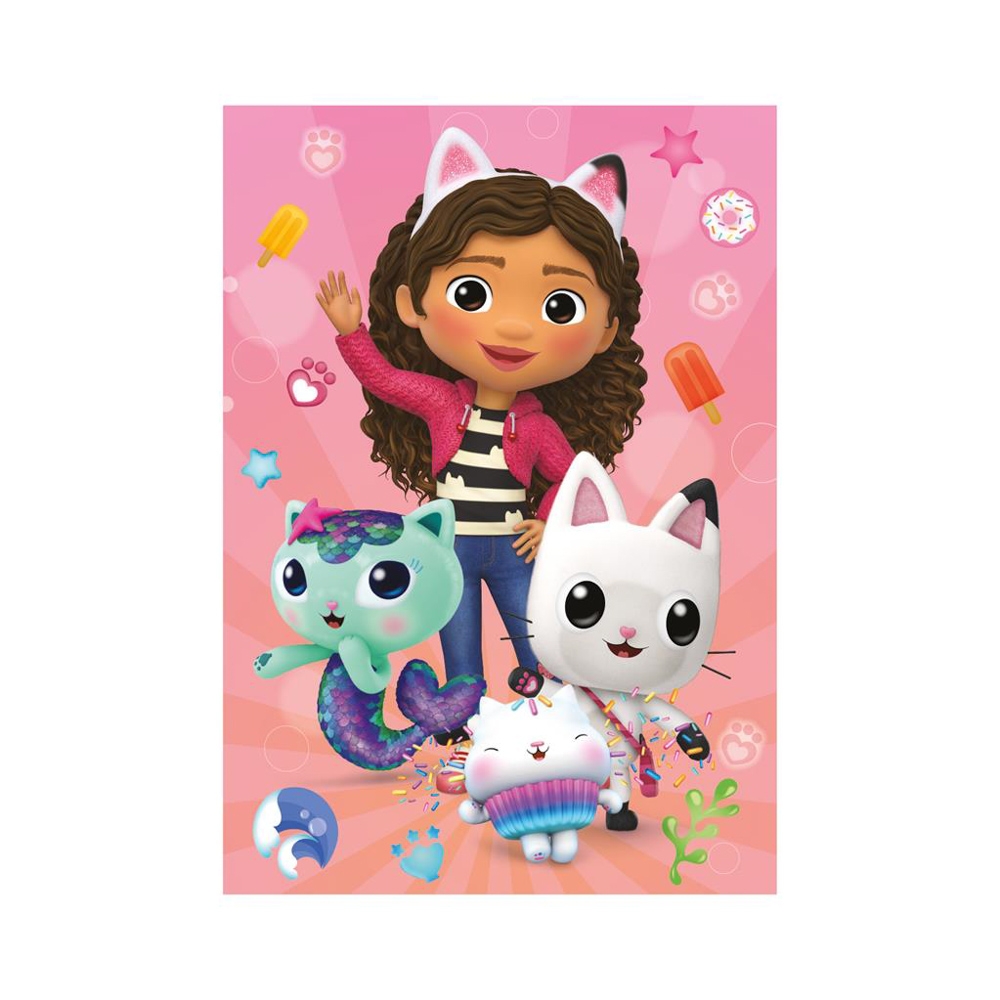 Puzzle Casa de papusi a lui Gabby, 200 piese - DINO TOYS - imagine 4