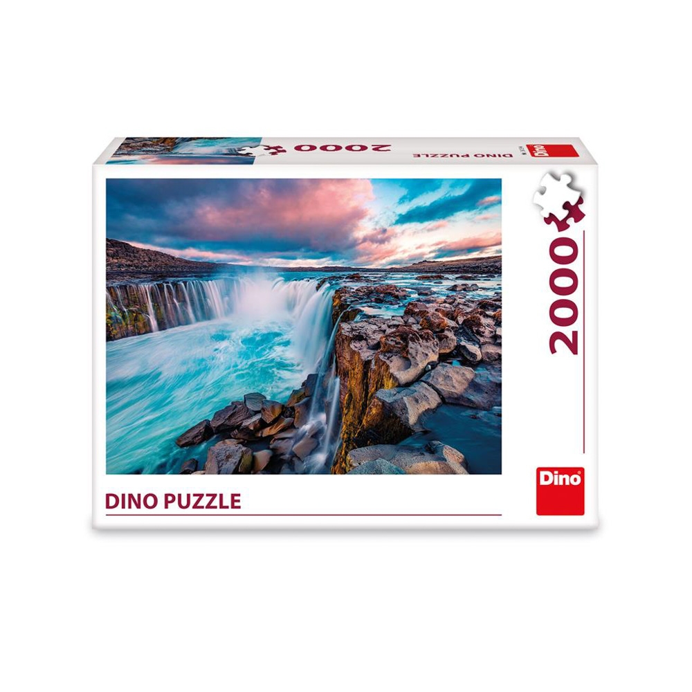 Puzzle Cascada Selfoss, 2000 piese - DINO TOYS - imagine 2